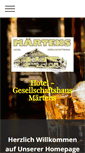 Mobile Screenshot of hotel-maertens.de